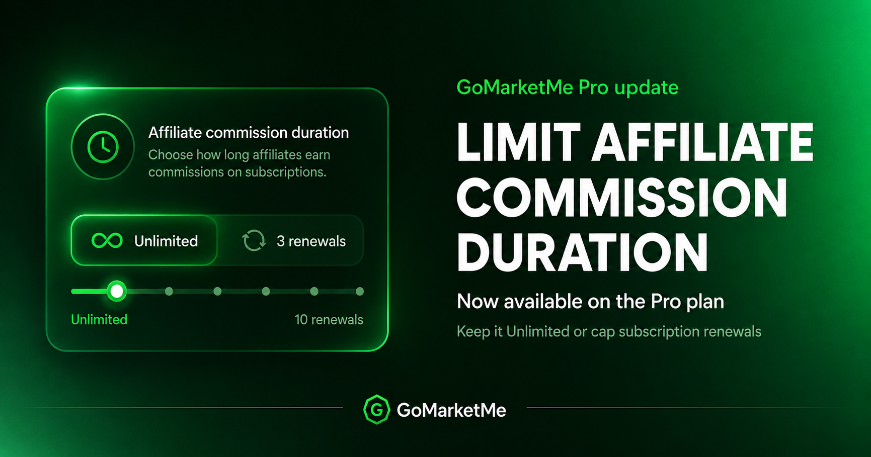 Limit Affiliate Commission Duration